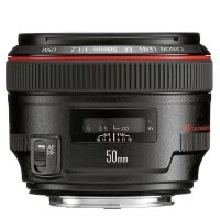 佳能(Canon) EF 50mm f/1.2L USM 佳能卡口 72mm口径 标准定焦镜头