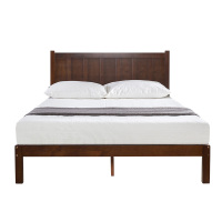 ZINUS/际诺思美式田园乡村双人实木床泰坦W2简约轻奢1.5m1.8米两米主卧次卧