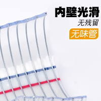 宏正PVC钢丝管透明软管塑料水管加厚油管耐高压耐高温1米内径25mm厚2.5mm(十米起拍)