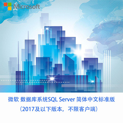 微软软件 数据库系统SQL Server 简体中文标准版(仅限政府和能提供事业单位证明的用户 )