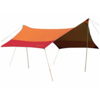 汽车旅行帐篷 晾棚 踏春烧烤野餐垫纳凉天幕 桔色