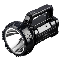 久量(DP) LED强光手电筒 远射手电探照灯充电式防雨水手提灯
