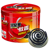 黑旋风 蚊香驱蚊儿童蚊香桶装家用灭蚊药杀蚊除蚊药送蚊香盘架无味40单盘