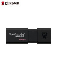 金士顿(Kingston)DT 100G3 64GB USB3.0 U盘 黑色