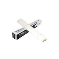 得力(deli)3832 5.0mm装订铆管100支/盒 5.0mm*500mm装订器用热熔胶管 尼龙管塑料管 装订管