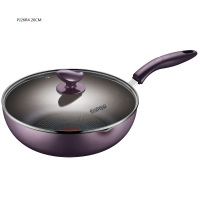 苏泊尔PJ26R4火红点深型煎锅煎炒两用锅不粘煎锅炒锅明火、电磁炉通用 26CM
