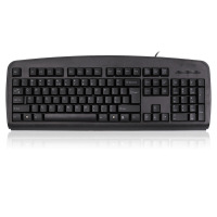 双飞燕(A4TECH) KB-8 防水有线键盘 有线键盘 电脑键盘 笔记本键盘自营 USB接口
