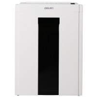 得力9951碎纸机(白色)(台)大功率纸张文件粉碎机商用便携废纸廉碎机 办公设备