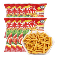 咪咪 休闲零食 正宗马来西亚风味 虾条 90g*8包