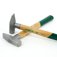 世达(SATA)汽修铁锤子鸭嘴钣金锤手工锤工具钳工锤子 400g木柄 92403