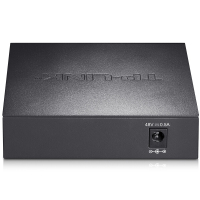 TP-LINK TL-SF1005MP 5口百兆4口POE供电非网管PoE交换机.