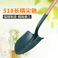 天琴 铁锹农用长柄尖锹铲子农用钢锹种花养花铁铲铁锨挖土园林园艺工具 尖锹