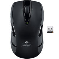 罗技（Logitech）M546（M545）无线鼠标 侧键 双向滚轮 黑色