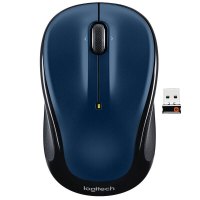 罗技(Logitech)M325 无线光学鼠标 蓝色