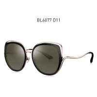 暴龙(BOLON) BL6077-D11 蝶形偏光太阳镜女潮流墨镜时尚个性眼镜