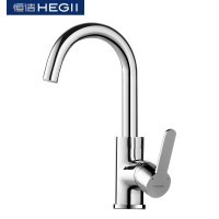 恒洁(HEGII)卫浴龙头HMF123-111A洗脸盆柜台盆龙头全铜面盆水龙头 冷热洗脸盆洗衣柜单孔龙头