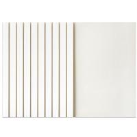 得力3867热熔封套(白)(10PCS/袋)