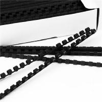 得力3834-21孔装订胶圈(黑)(100支/盒)装订耗材 装订用 耗材 财务用品