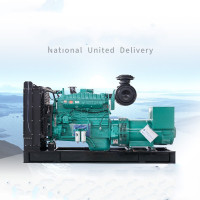 350千瓦KW自动应急发电机350KW柴油发电机组天能斯坦福发电机 350KW无刷发电机+ATS全自动+底部油箱
