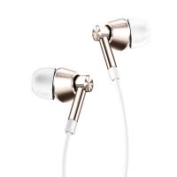 万魔(1MORE) 1M301 好声音入耳式重低音有线耳机 手机线控带麦 金色
