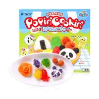 日本进口零食Kracie嘉娜宝食玩便当造型手工糖日本食玩DIY糖果网红糖果食玩包 29g