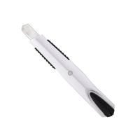 得力(deli) 2056 小号锌合金壳美工刀 壁纸刀 裁纸刀 一把装