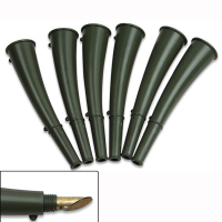 英飞力军绿色信号喇叭/全新战术小喇叭/塑料战备/户外救生求生羊角哨