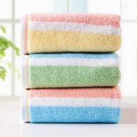 金号(KING SHORE)纯棉清爽条纹厚实吸水太毛巾 GA1086 68*34cm 1条