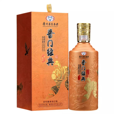 茅台醇 酱门经典酱帅酒 53度500ml*1 盒装 酱香型白酒 入口柔顺