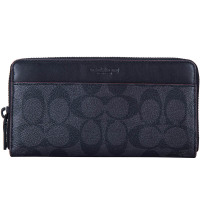 COACH 蔻驰 男钱包 男士拼色长款钱包钱夹 欧美时尚