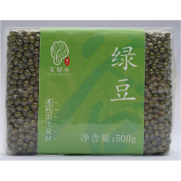 菜帮子真空绿豆500克/包