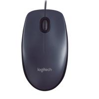 罗技（Logitech）有线鼠标USB M90 黑色