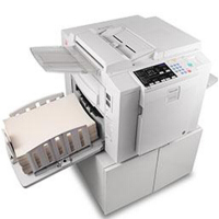 理光(RICOH) DD2433C 一体化速印机 印刷机 油印机