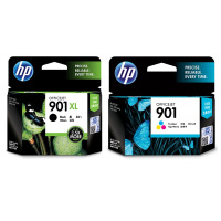 惠普(hp) CC654AA 901XL黑色超高容量墨盒