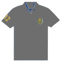 2019俱乐部休闲polo(男)灰色2XL