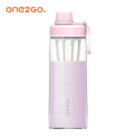 ONE2GO 进口材质水杯 摇摇杯蛋白粉健身Tritan塑料杯大容量运动水杯