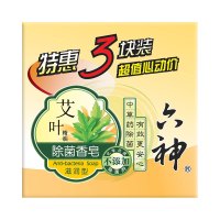 六神艾叶精油除菌香皂滋润型