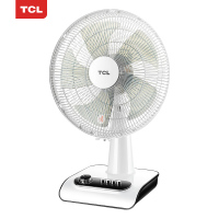 TCL电风扇家用商用台式立扇宿舍摇头定时落地扇小型轻音床头3米延长线款风扇 TFT35-19AD