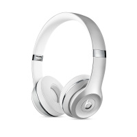 BEATS Solo3 Wireless 头戴式 蓝牙无线耳机 手机耳机 游戏耳机 银色