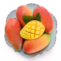 海南 贵妃芒果 新鲜水果 5斤装单果80-150g