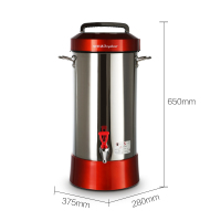 荣事达 RD-900T大容量 商用 现磨豆浆机 20升大豆浆机 红色 20L bd