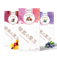 酵素果冻正品复合果蔬酵素蓝莓味、综合果蔬味、百香果味 3盒