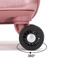 法国大使(Delsey)拉杆箱万向轮超轻行李箱拉杆箱20寸可登机密码箱防划痕磨砂面旅行箱时尚3020