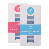 愛竹人单条条纹毛巾舒适柔软家用送礼皆宜