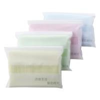 愛竹人单条条缎毛巾舒适柔软家用送礼皆宜（磨砂袋）