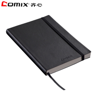 齐心(comix)XSW C8003 154页A6商务皮面笔记本/记事本/日记本