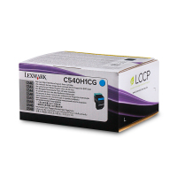 利盟(LEXMARK) 彩色激光打印机高容量碳粉 青色 高容量C540H1CG 约2000页