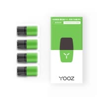 yooz柚子雾化弹(2MLx4)乐享绿豆 换弹式小烟电子烟2019新款同道大叔同款