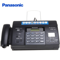 松下(Panasonic)KX-FT876CN热敏纸复印传真机办公家用电话一体机中文显示(黑色)