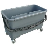 意大利CT施达 玻璃清洁桶 擦窗器清洁水桶 玻璃清洁工具收纳22L带轮塑料桶 单桶(不含其它清洁工具)